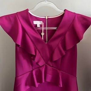 Magenta/Fuchsia cocktail dress-Ted Baker